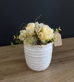 Rosengesteck in Keramik |Handgemacht| Mooie Tijd