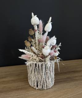 Gesteck aus Trockenblumen |Handgemacht| Mooie Tijd
