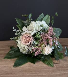 Strauß Seidenblumen Rose Dahlie |Handgemacht| Mooie Tijd