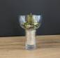 Preview: Gesteck in Vase mit Kerze |Handgemacht| Mooie Tijd
