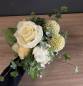 Preview: Strauß Seidenblumen Rose Blütenköpfe |Handgemacht| Mooie Tijd