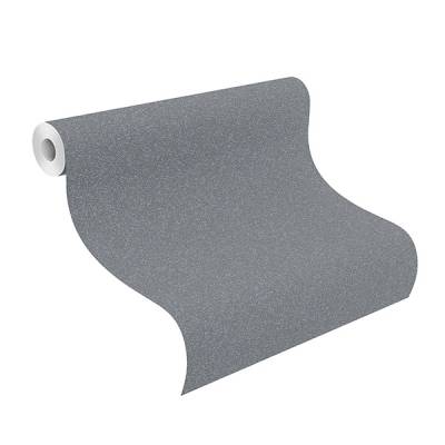 Tapetenrolle Unitapete in grau von Heineking24
