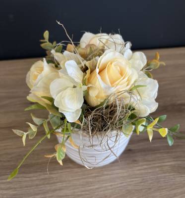 Rosengesteck in Keramik |Handgemacht| Mooie Tijd