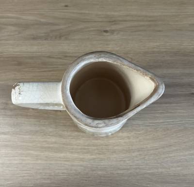 Keramikkrug mit floraler Prägung | Mooie Tijd