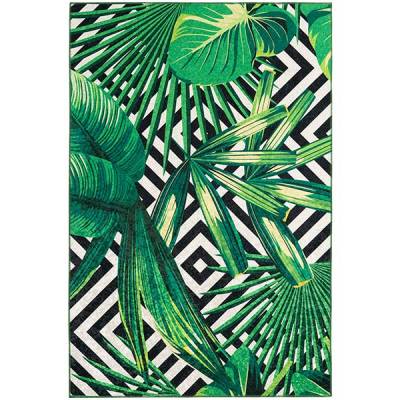 Designteppich florales Muster