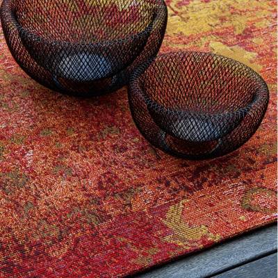Teppich Vintage Design Indoor & Outdoor My Gobelina rot