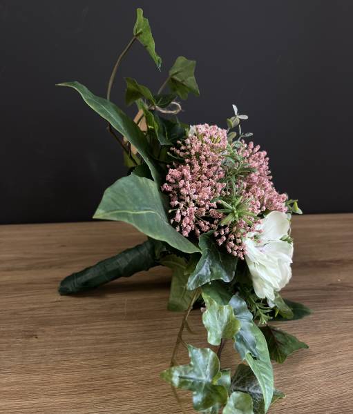 Strauß Seidenblumen Rose Dahlie |Handgemacht| Mooie Tijd