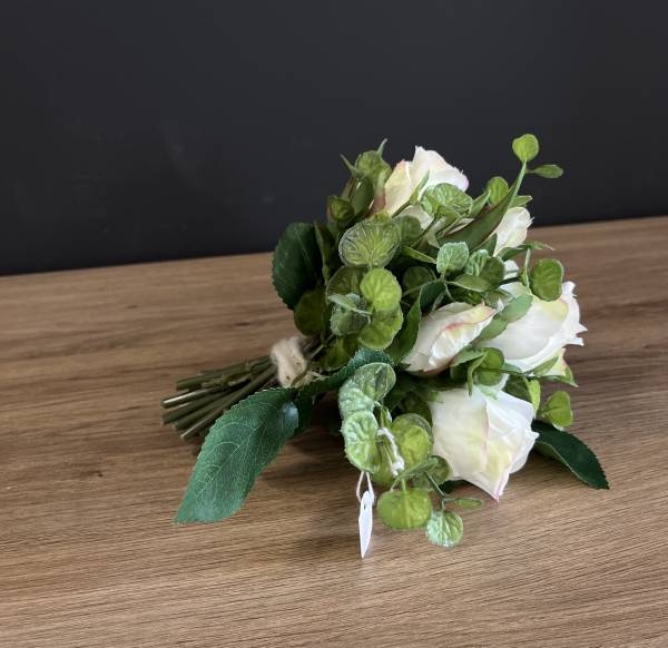 Strauß Seidenblumen Rose |Handgemacht| Mooie Tijd
