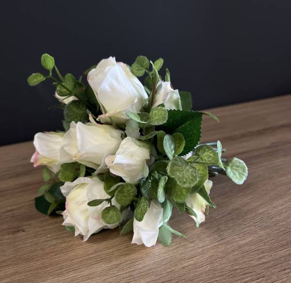 Strauß Seidenblumen Rose |Handgemacht| Mooie Tijd