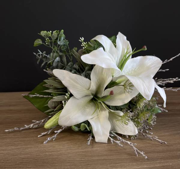 Strauß Seidenblumen Lilien |Handgemacht| Mooie Tijd