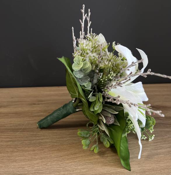 Strauß Seidenblumen Lilien |Handgemacht| Mooie Tijd