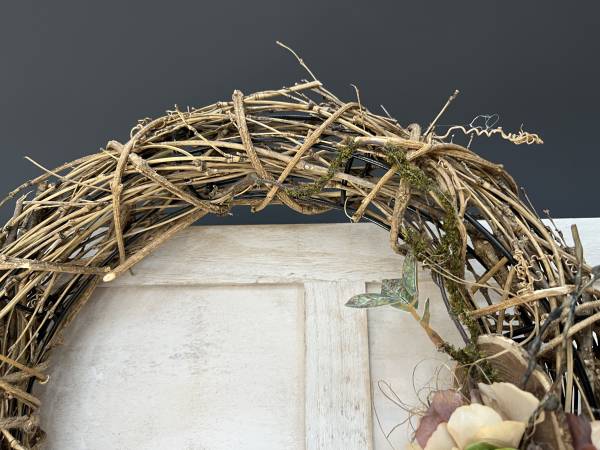 Kranz Seidenblumen Sukkulenten Hortensien |Handgemacht| Mooie Tijd