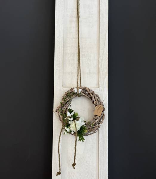 Kranz Seidenblumen Blüten |Handgemacht| Mooie Tijd