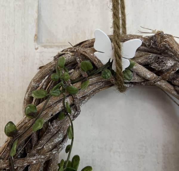 Kranz Seidenblumen Blüten |Handgemacht| Mooie Tijd