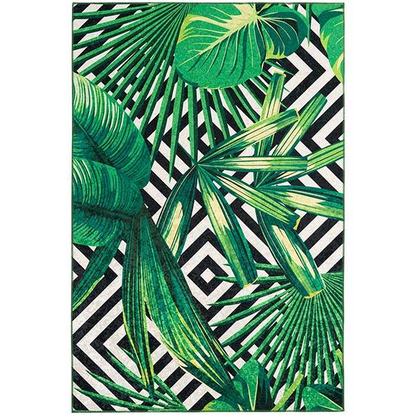 Designteppich florales Muster